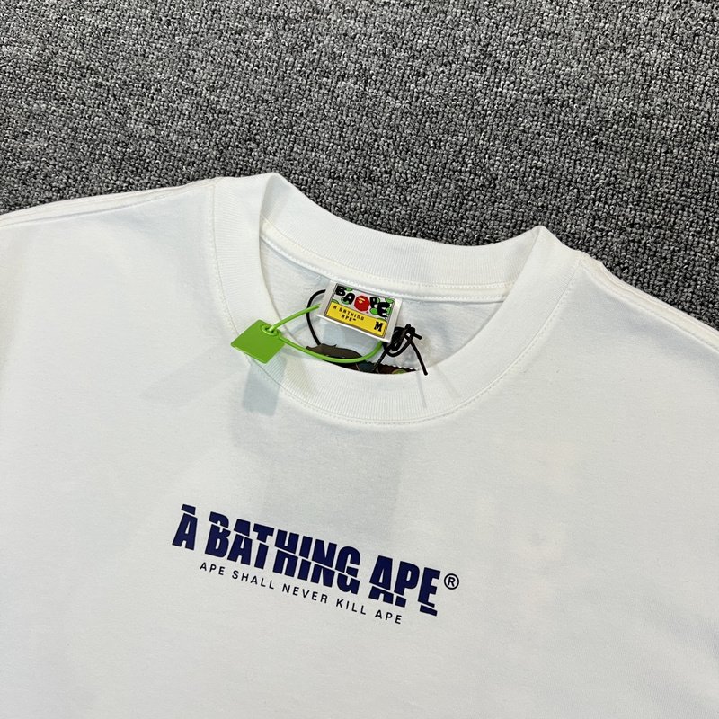 Футболка A Bathing Ape Tops Of Tokyo "White" фото № 2