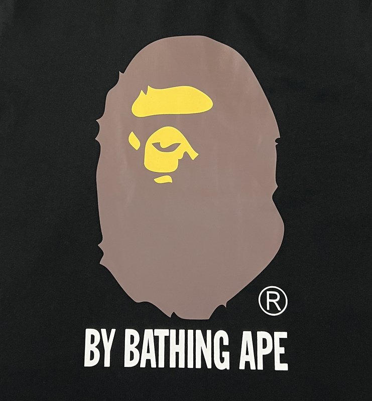 Футболка A Bathing Ape With A Cool Print "Black" фото № 4