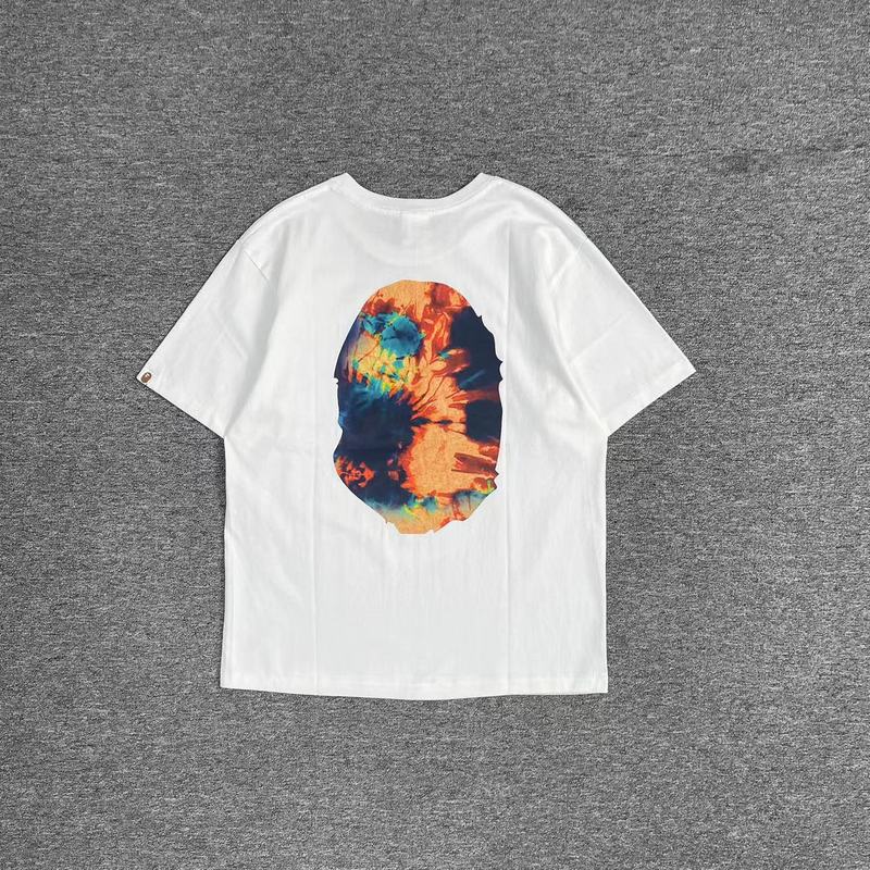 Футболка A Bathing Ape With Bright Picture "White" фото № 2