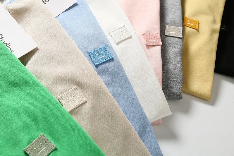 Футболка Acne Studios Cotton With An Emblem "Green" фото № 3