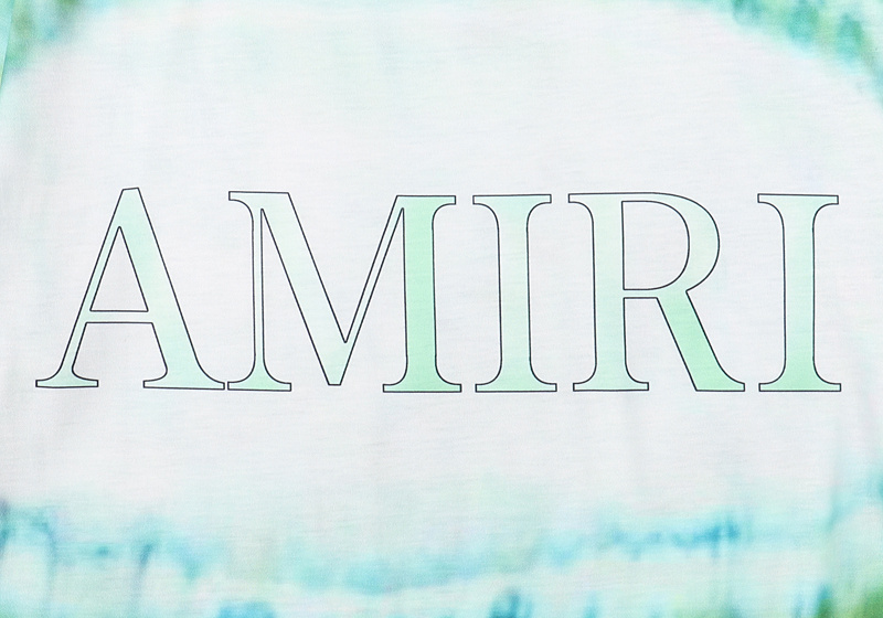 Футболка Amiri Azure Print "Gray" фото № 3