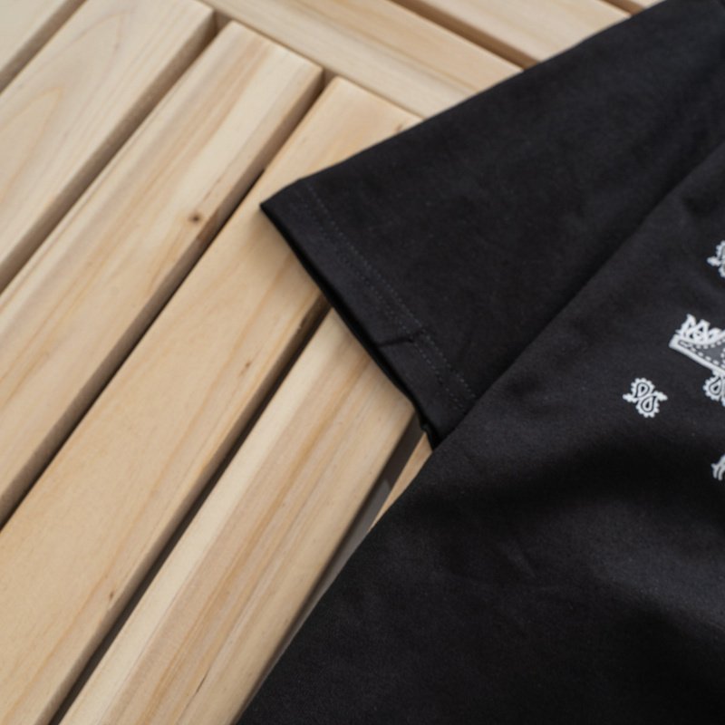 Футболка Amiri With Text Logo-Patch "Black" фото № 4