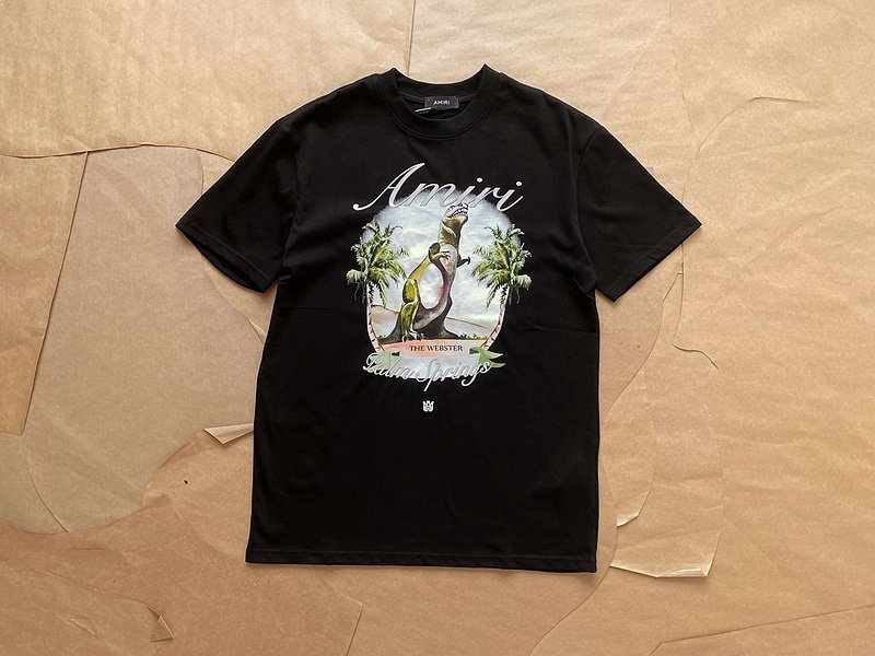 Футболка Amiri The Webster "Black" фото № 2