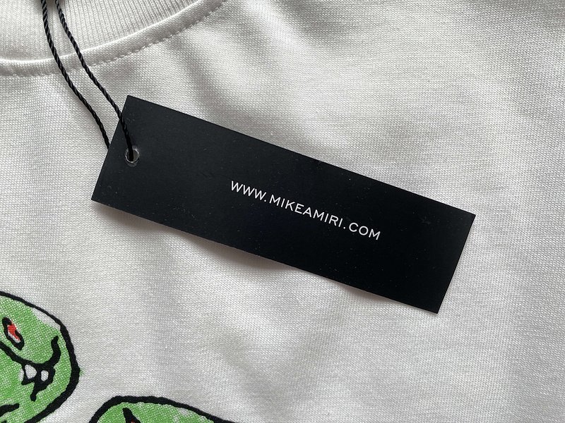 Футболка Amiri Cobras "White" фото № 7