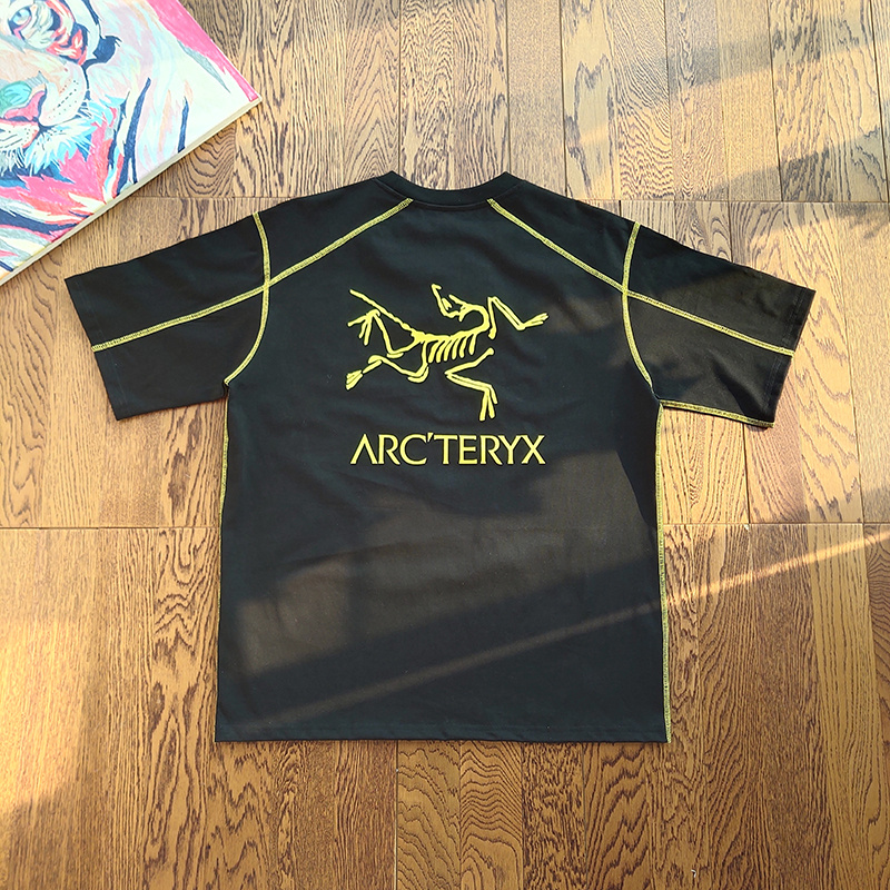 Футболка Arcteryx With Logo "Black" фото № 5