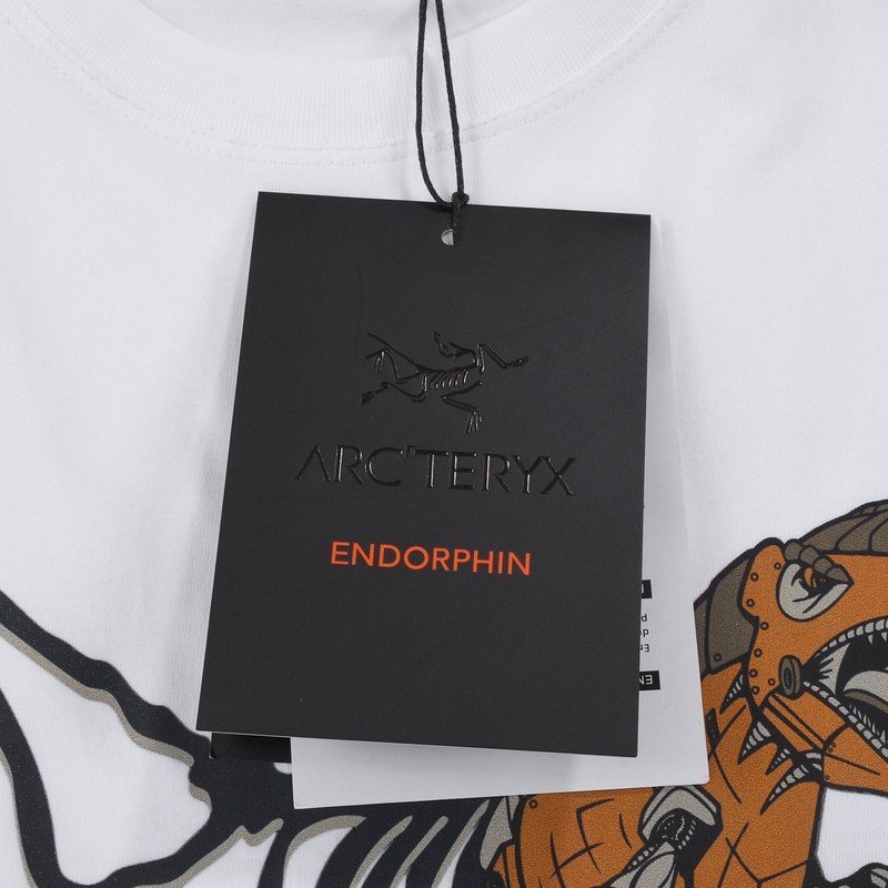 Футболка Arcteryx Dino Skeleton "White" фото № 5