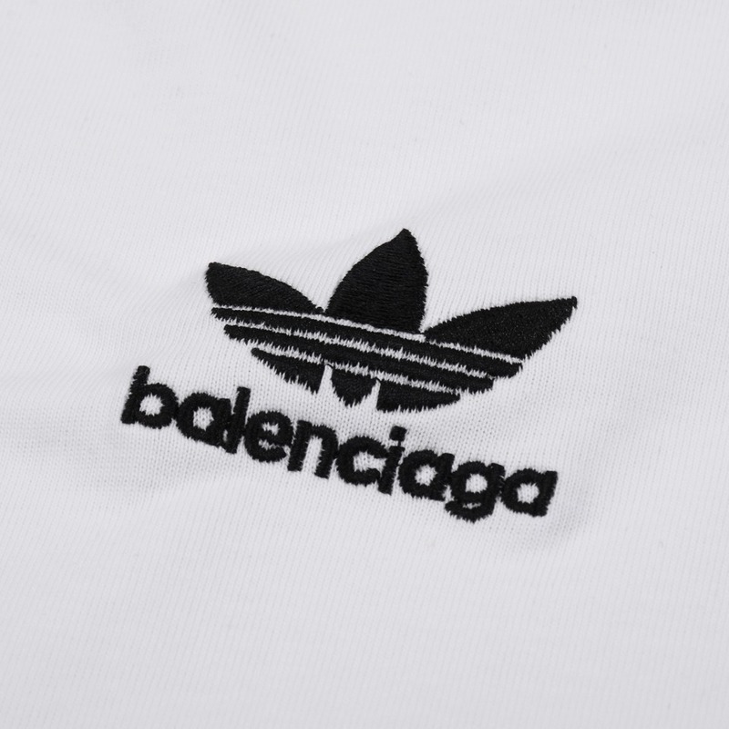 Футболка Balenciaga X Adidas Small Logo "White" фото № 2