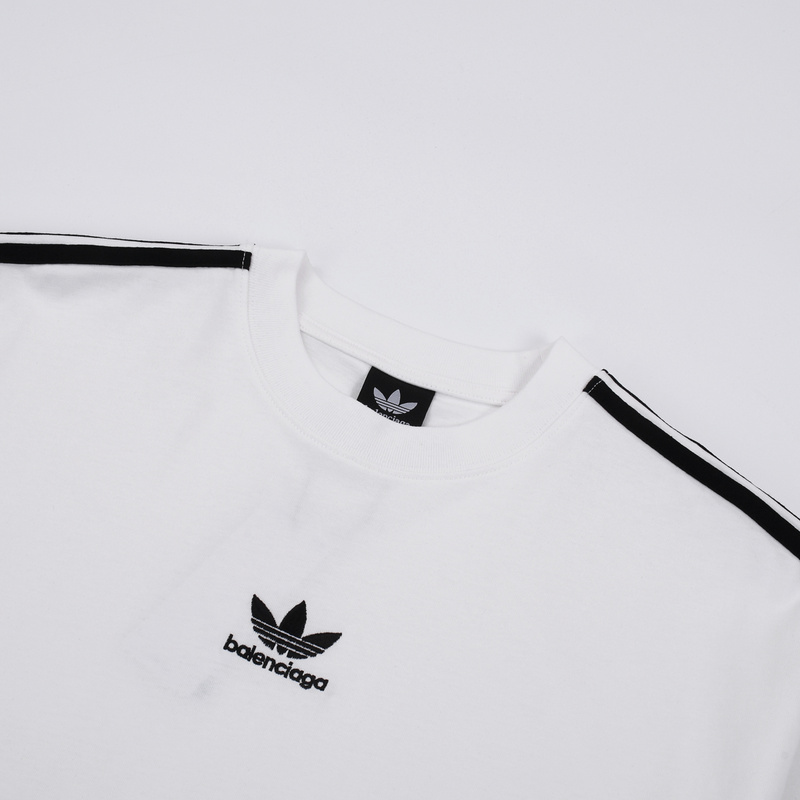 Футболка Balenciaga X Adidas Small Logo "White" фото № 6