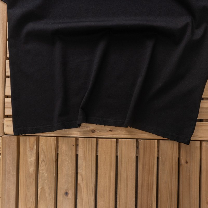 Футболка Balenciaga Big Logo With Patterns "Black" фото № 3