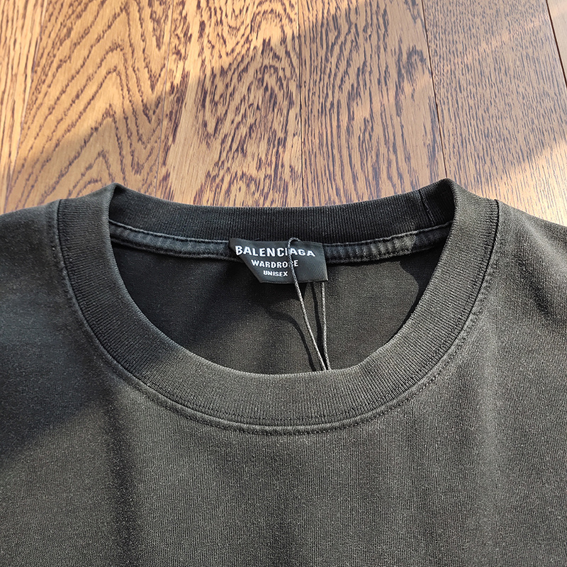 Футболка Balenciaga Property Design Team "Black" фото № 4