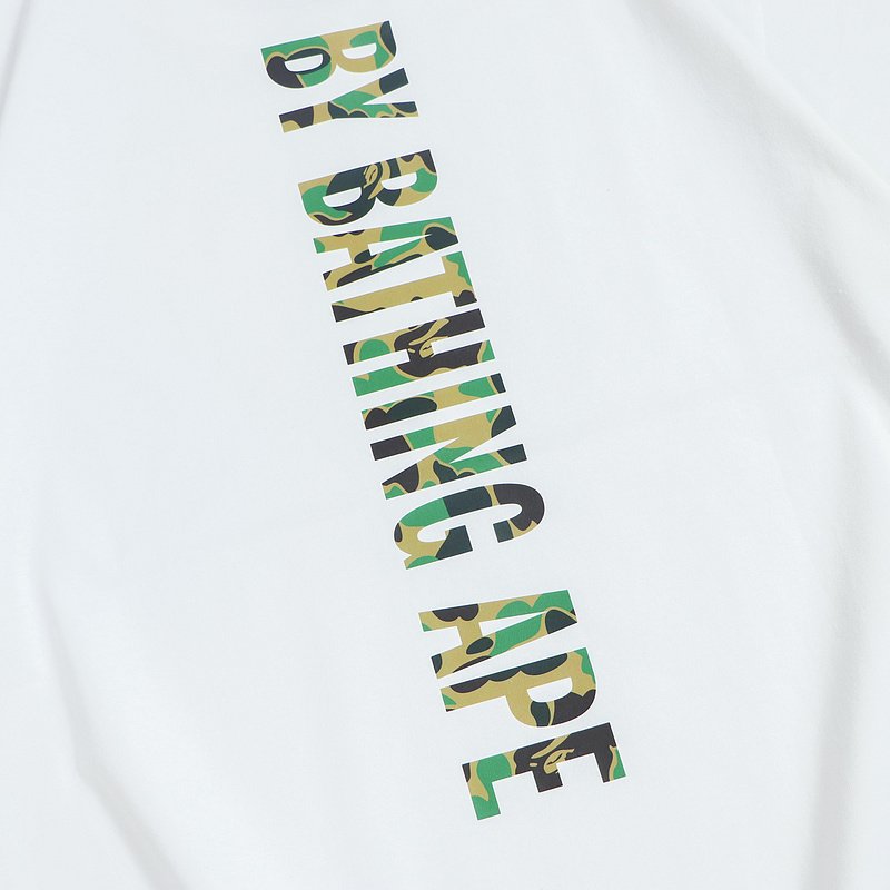 Футболка Bape Inscription Original Headz "White" фото № 6