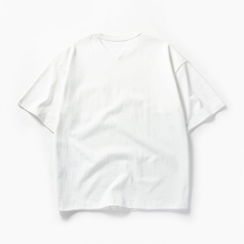 Футболка Bottega Veneta Small Chest Pocket "White" фото № 2