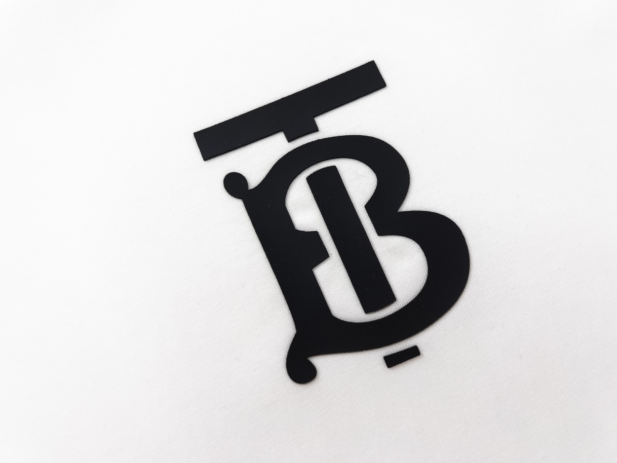 Футболка Burberry Different Letters "White" фото № 4