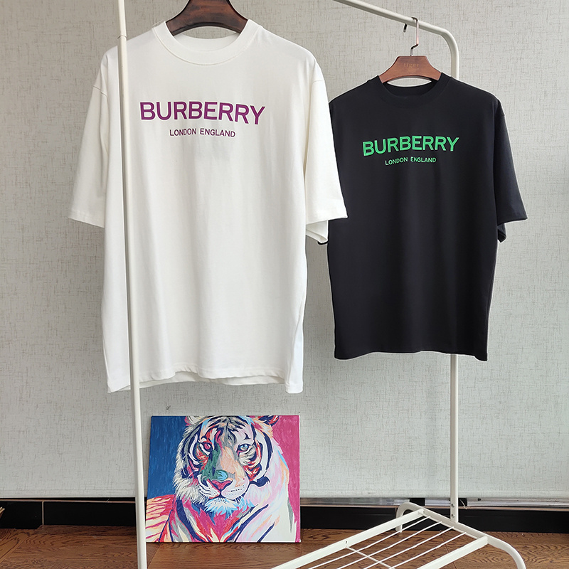 Футболка Burberry Acid Print "White" фото № 9