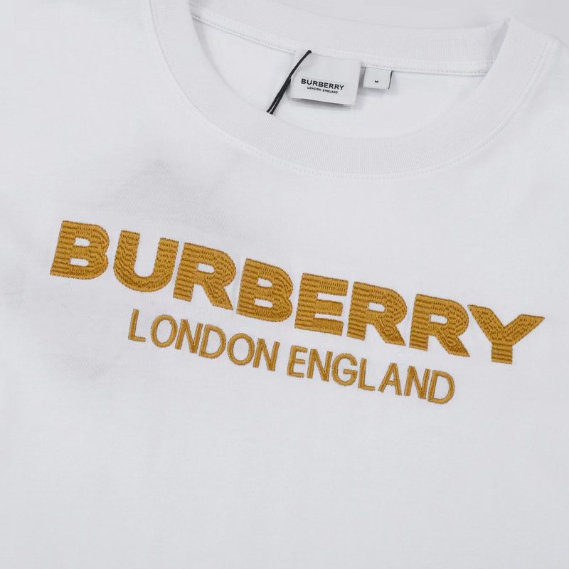 Футболка Burberry Longon-England "White" фото № 5