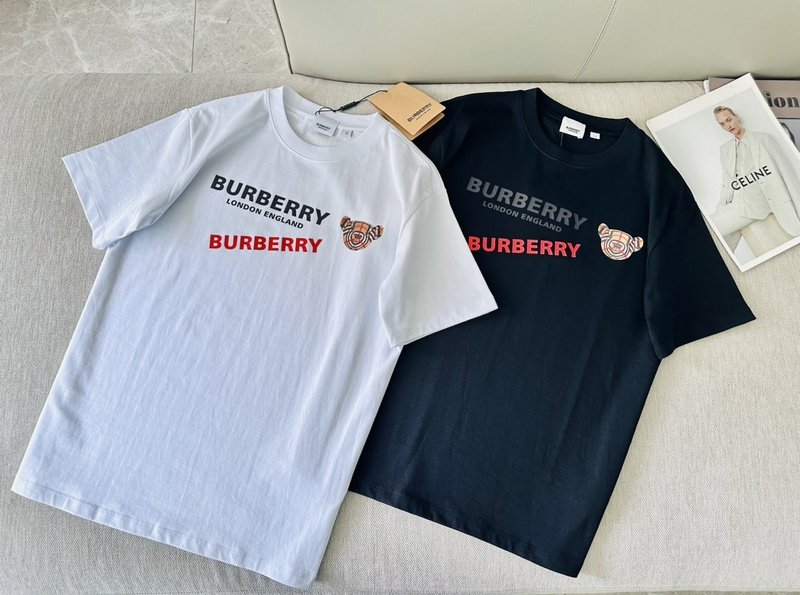 Футболка Burberry Two Inscriptions "White" фото № 7