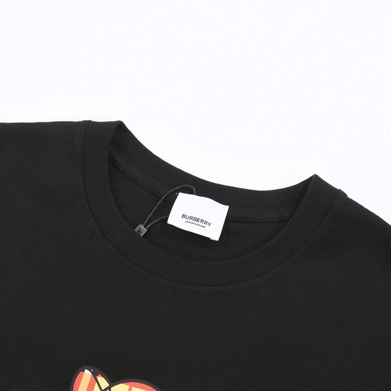 Футболка Burberry Checkered Toy And Logo "Black" фото № 8