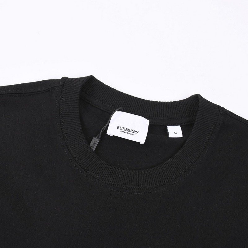 Футболка Burberry The Rendered Logo "Black" фото № 8