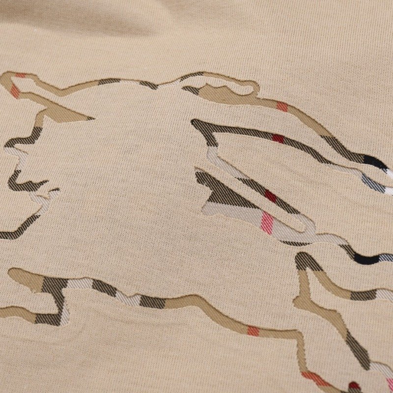 Футболка Burberry Wide With Logo "Beige" фото № 2