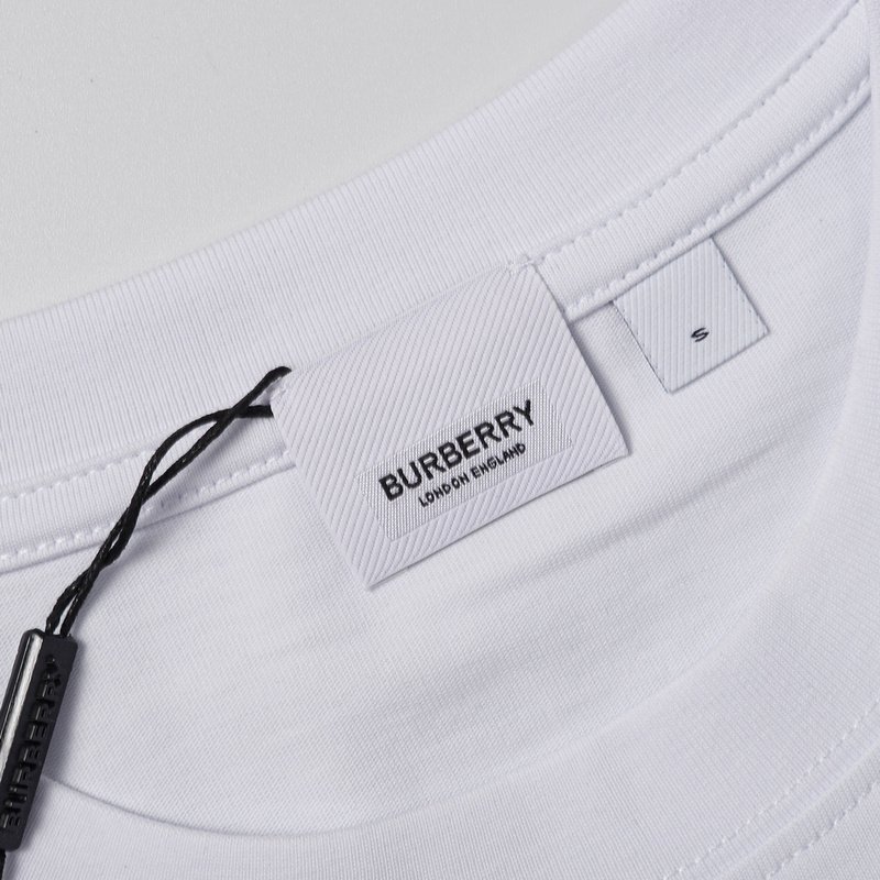 Футболка Burberry Colorful Logo B "White" фото № 5