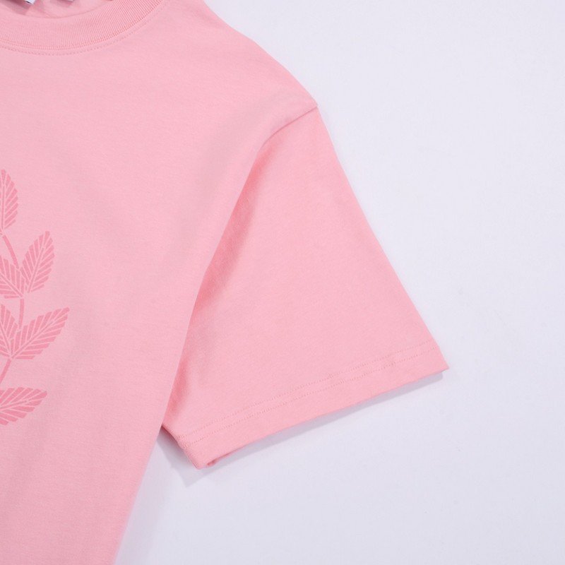 Футболка Burberry With An Emblem "Pink" фото № 7