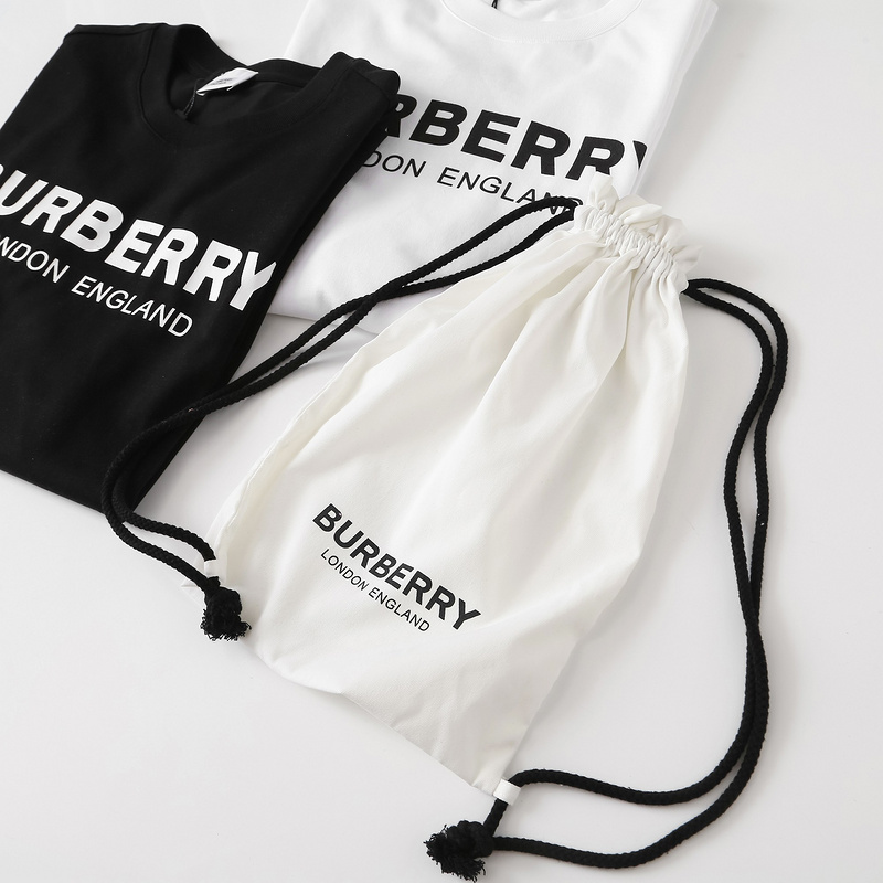 Футболка Burberry Casual "Black" фото № 3