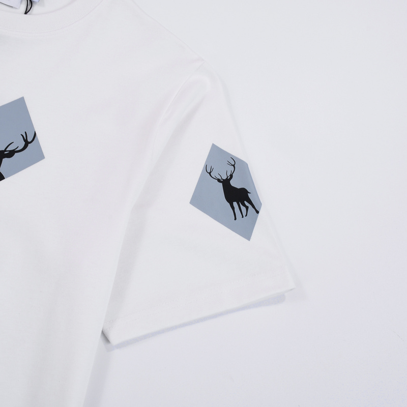 Футболка Burberry Pictures With Forest Animals "White" фото № 7