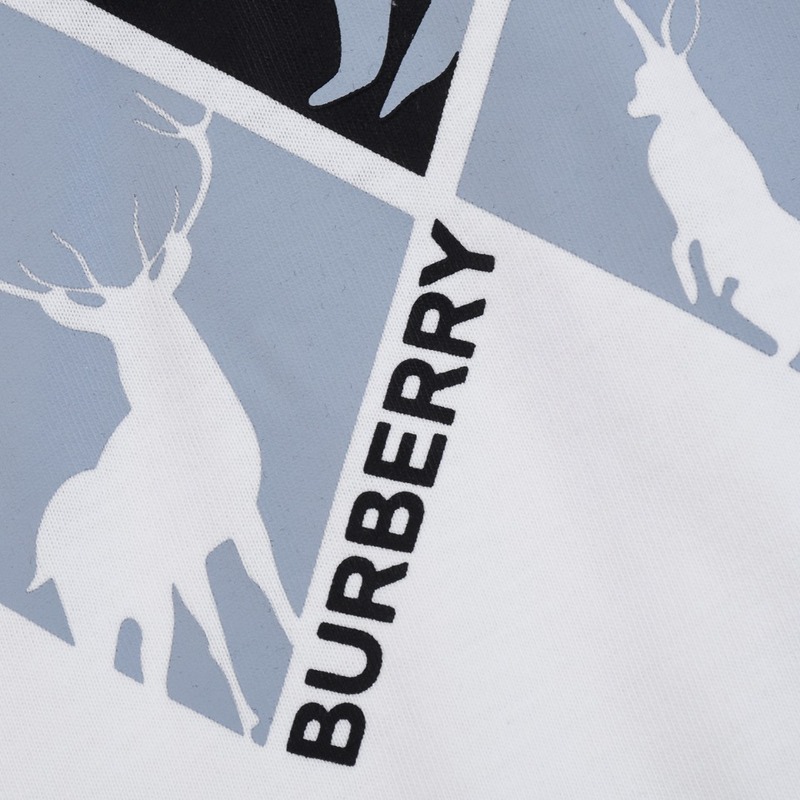 Футболка Burberry Pictures With Forest Animals "White" фото № 4