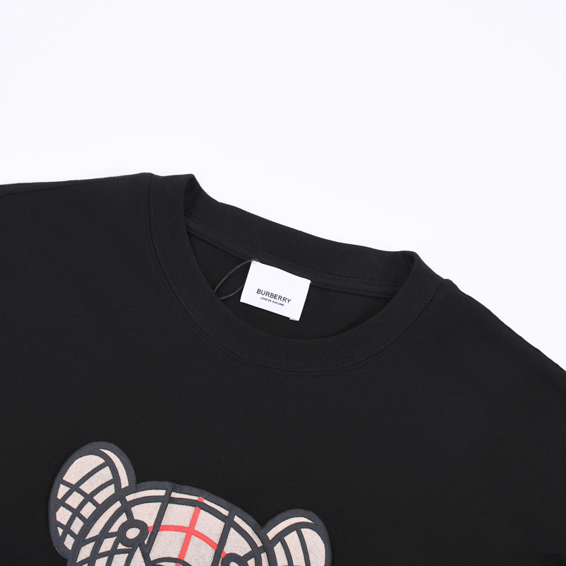 Футболка Burberry With Cute Print "Black" фото № 2