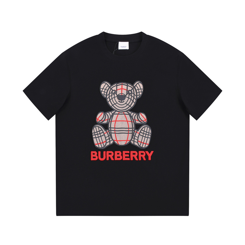 Футболка Burberry With Cute Print "Black" фото № 3