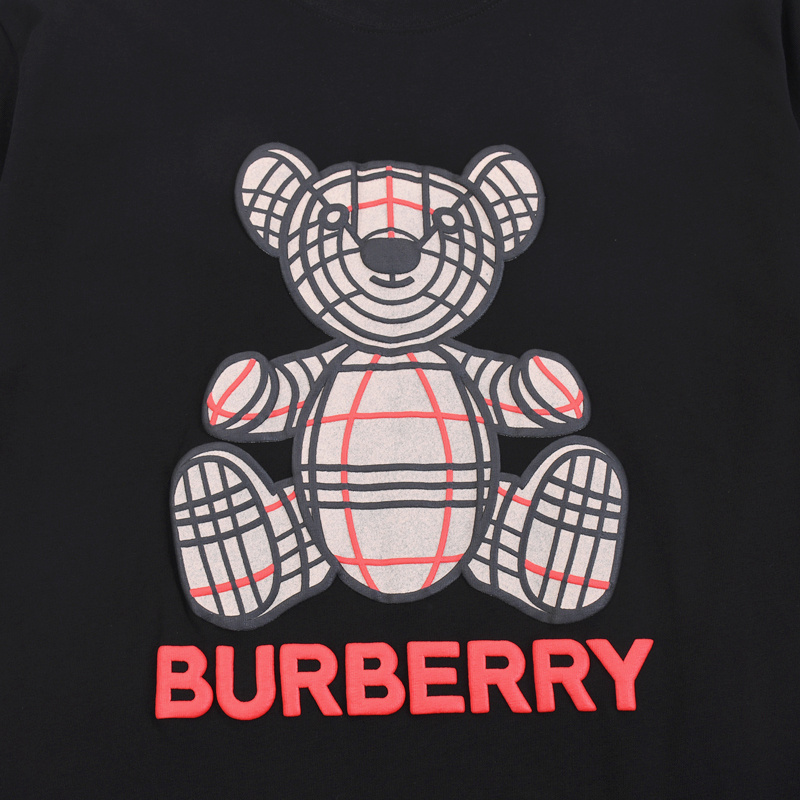 Футболка Burberry With Cute Print "Black" фото № 7