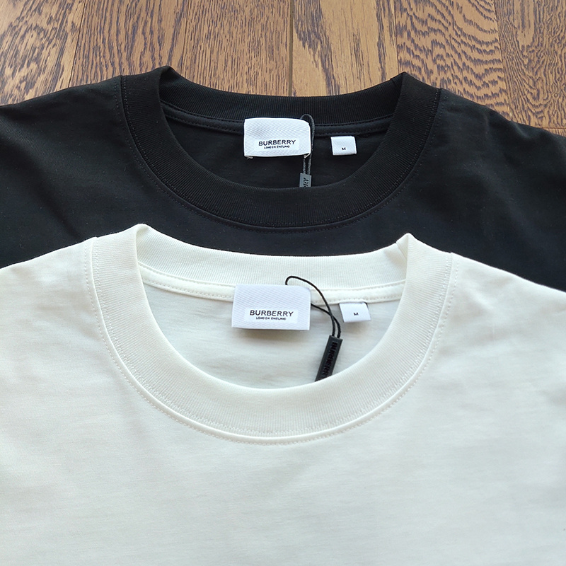 Футболка Burberry The Rider On The Horse "White" фото № 5