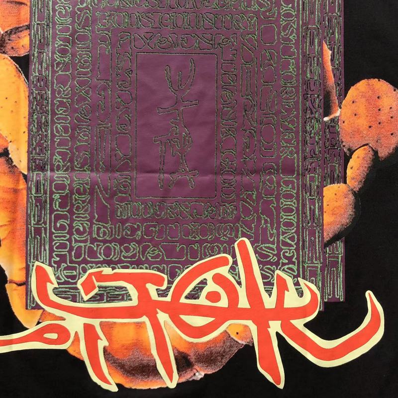 Футболка Cactus Jack Merch Book Decorated By Patterns "Black" фото № 8