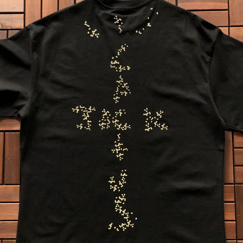 Футболка Cactus Jack Merch Big Logo From Dots "Black" фото № 5