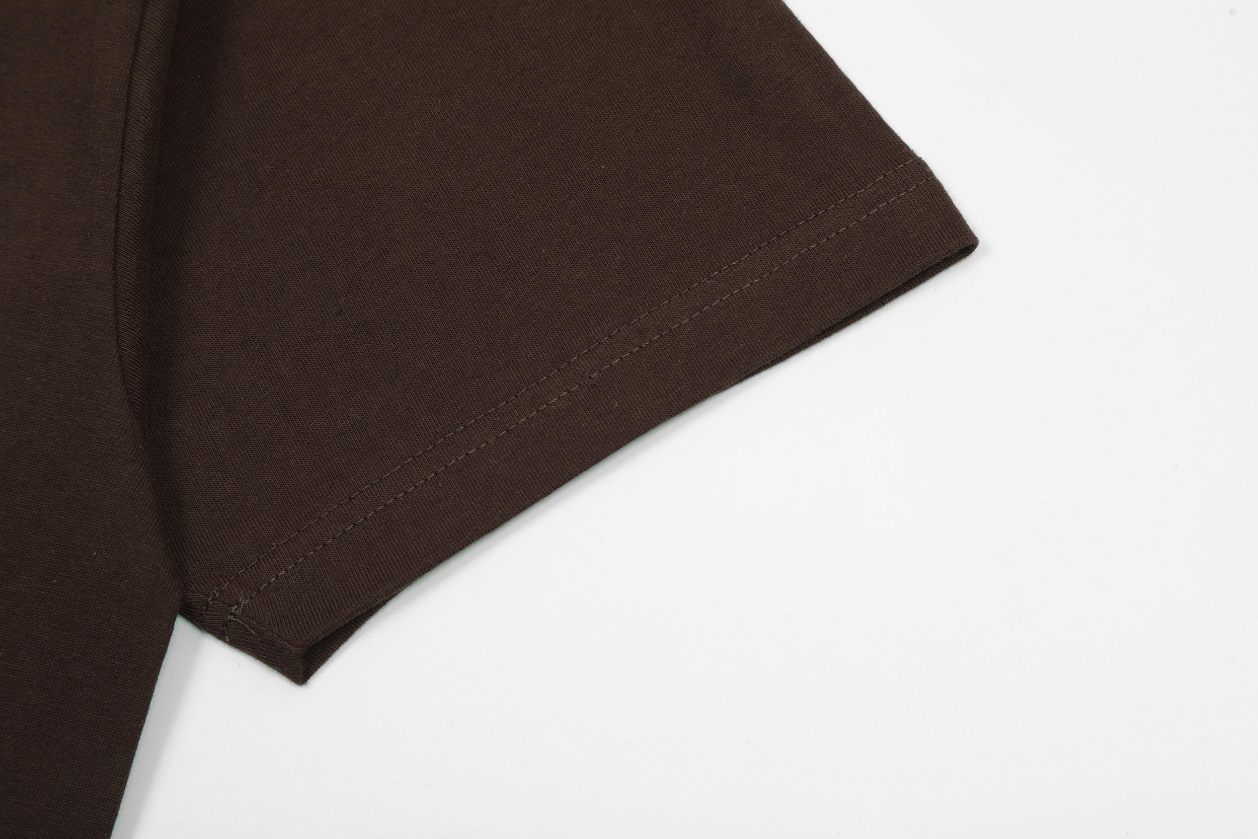 Футболка Cactus Jack Merch Travis Scott Fragment Tiger “Brown” фото № 3