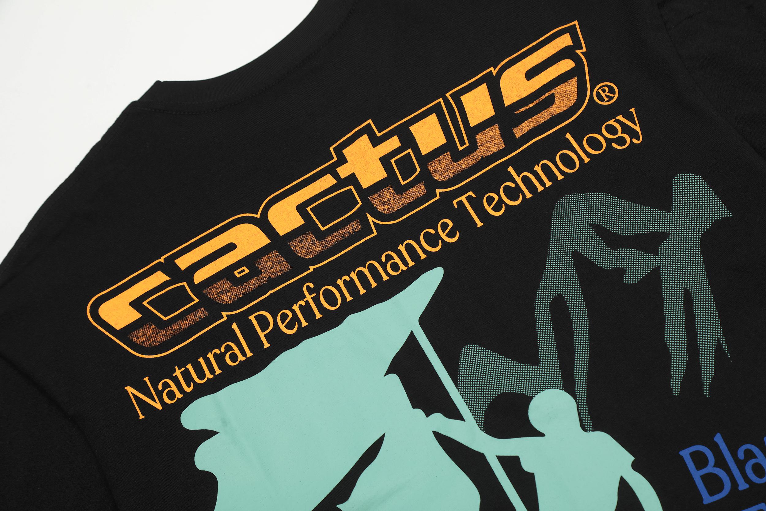 Футболка Cactus Jack Merch Blazing Trails’92 "Black" фото № 7