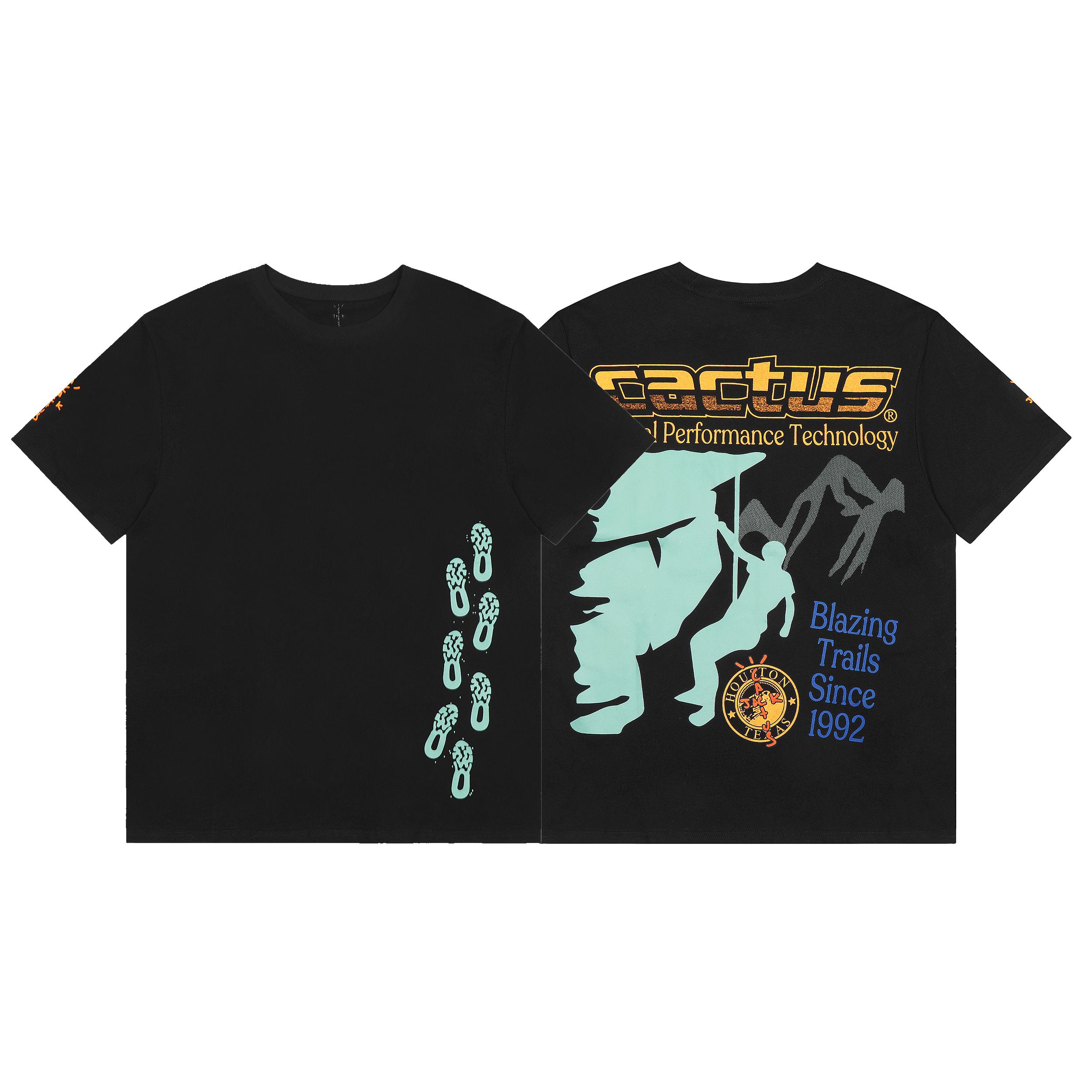 Футболка Cactus Jack Merch Blazing Trails’92 "Black" фото № 8