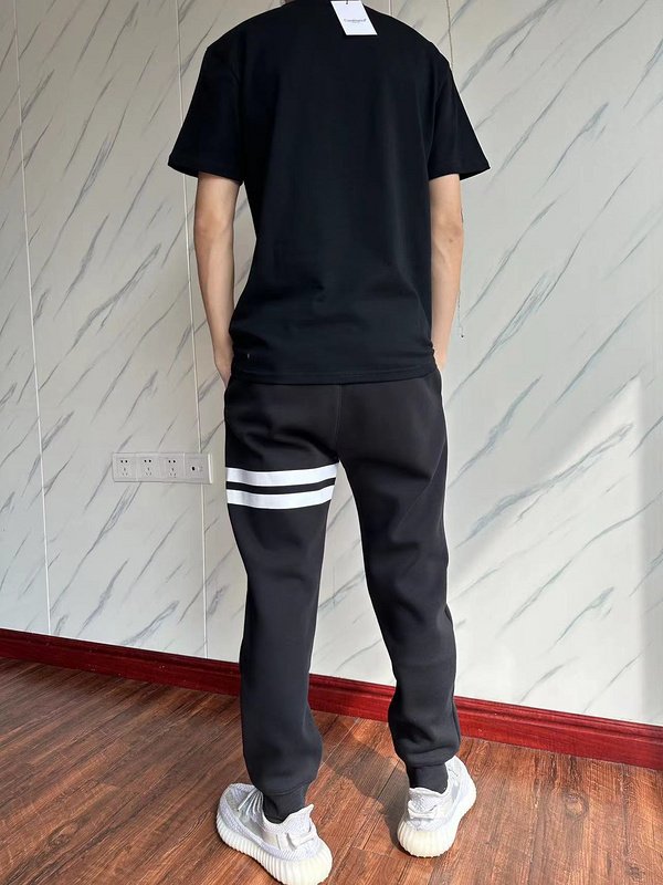 Футболка Casablanca Image Inside Triangle And Inscription Tennis Club "Black" фото № 9