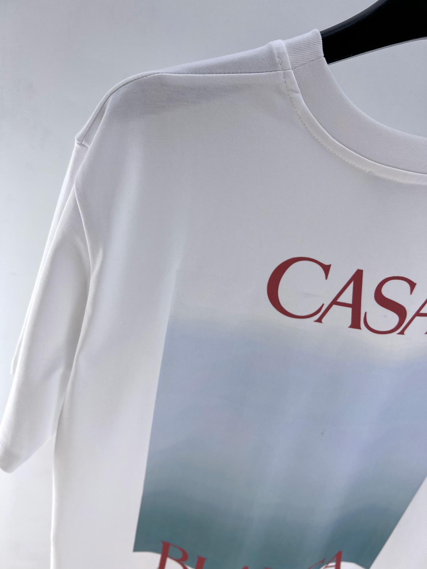 Футболка Casablanca Atributs And Logos Of Casablanca "White" фото № 3