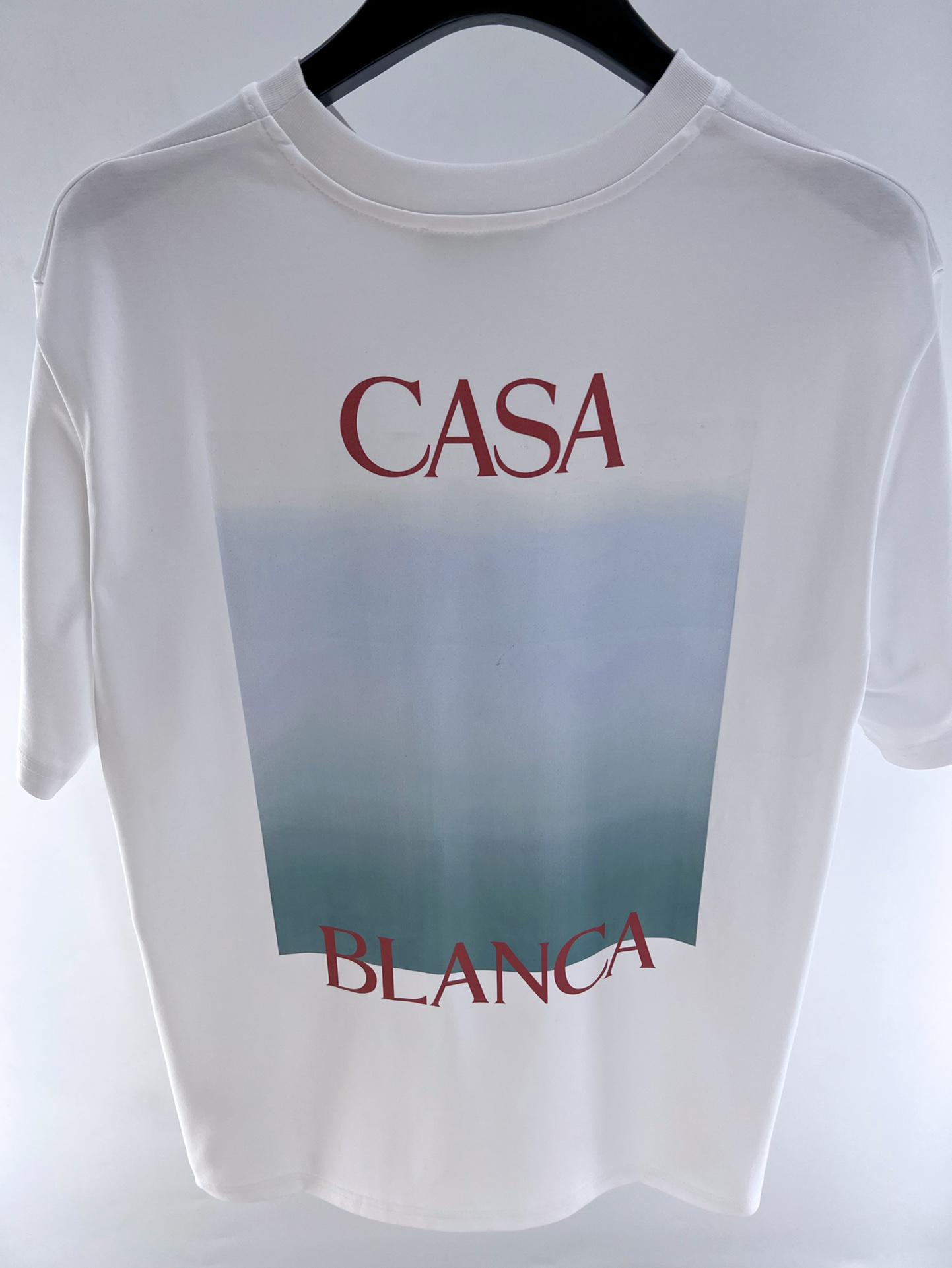 Футболка Casablanca Atributs And Logos Of Casablanca "White" фото № 4