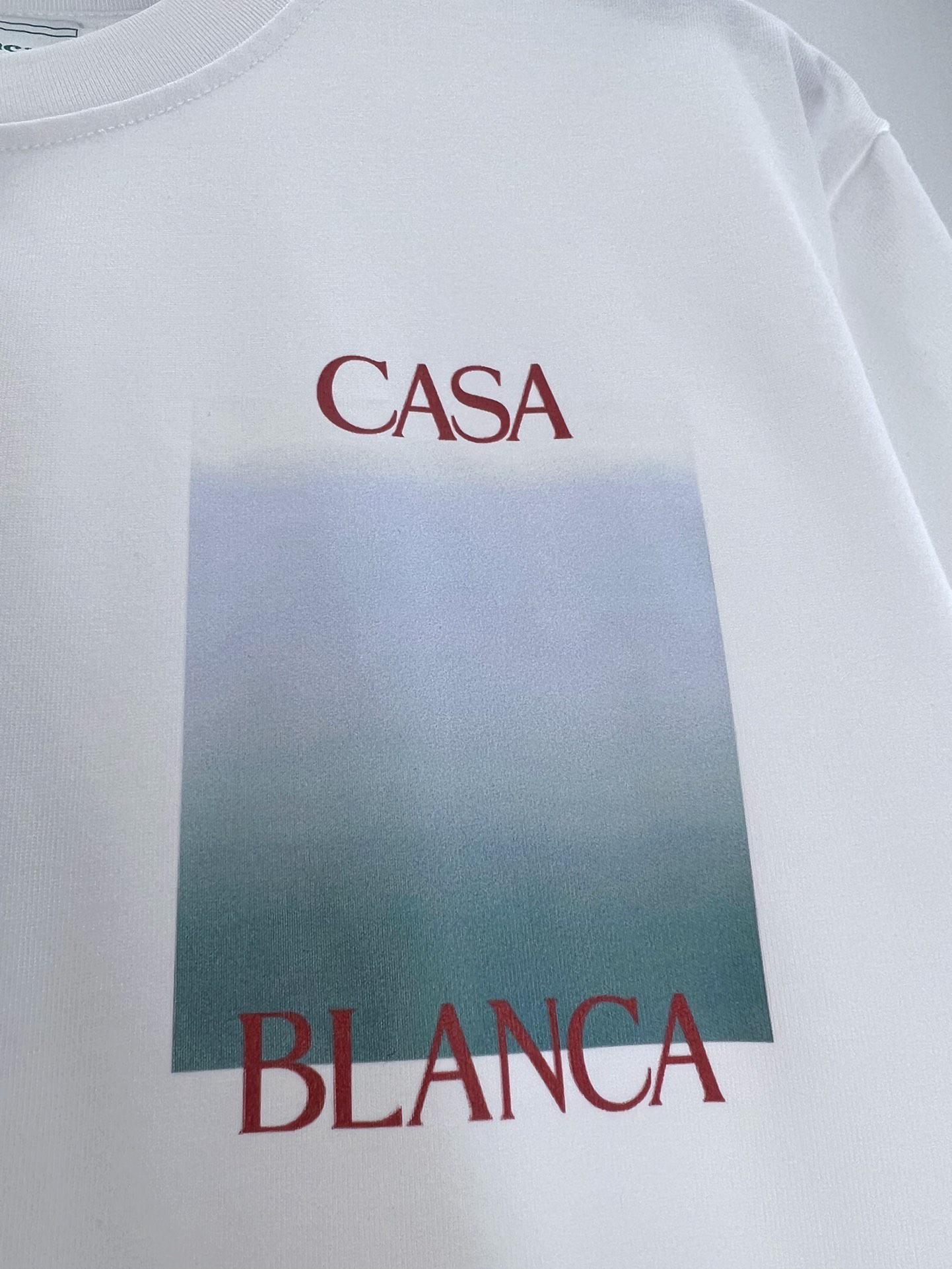 Футболка Casablanca Atributs And Logos Of Casablanca "White" фото № 6