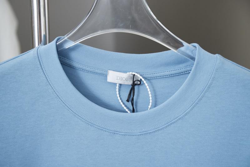 Футболка Christian Dior Stone Island "Blue" фото № 2