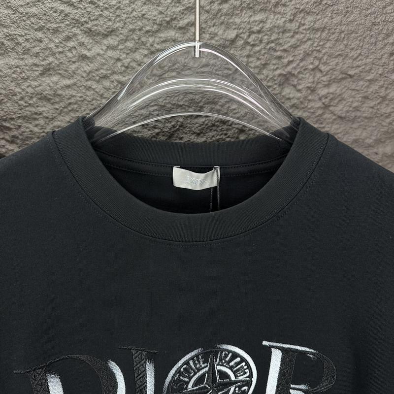 Футболка Christian Dior Frontside Logo Chinislion Dior "Black" фото № 2