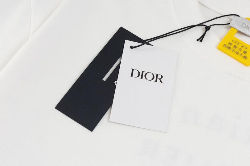 Футболка Christian Dior Contrast Logo Atelier Rue De Marignan "White" фото № 4