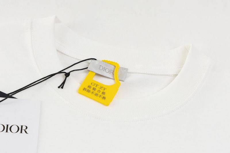 Футболка Christian Dior Contrast Logo Atelier Rue De Marignan "White" фото № 3