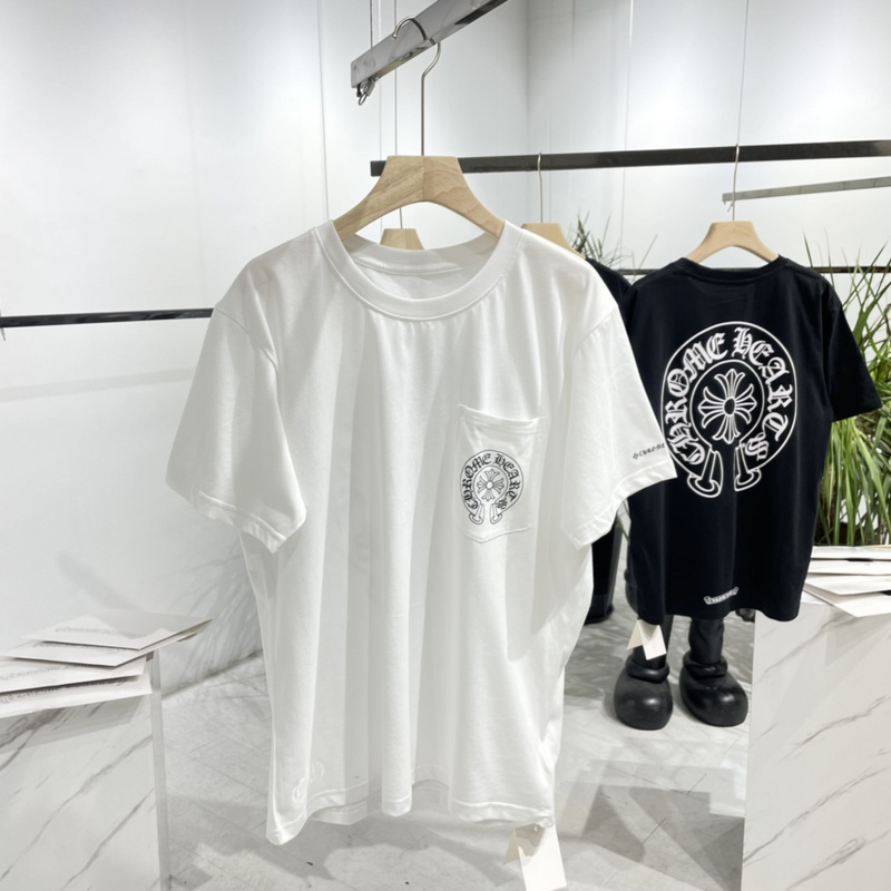 Футболка Chrome Hearts Templar Cross "White" фото № 2