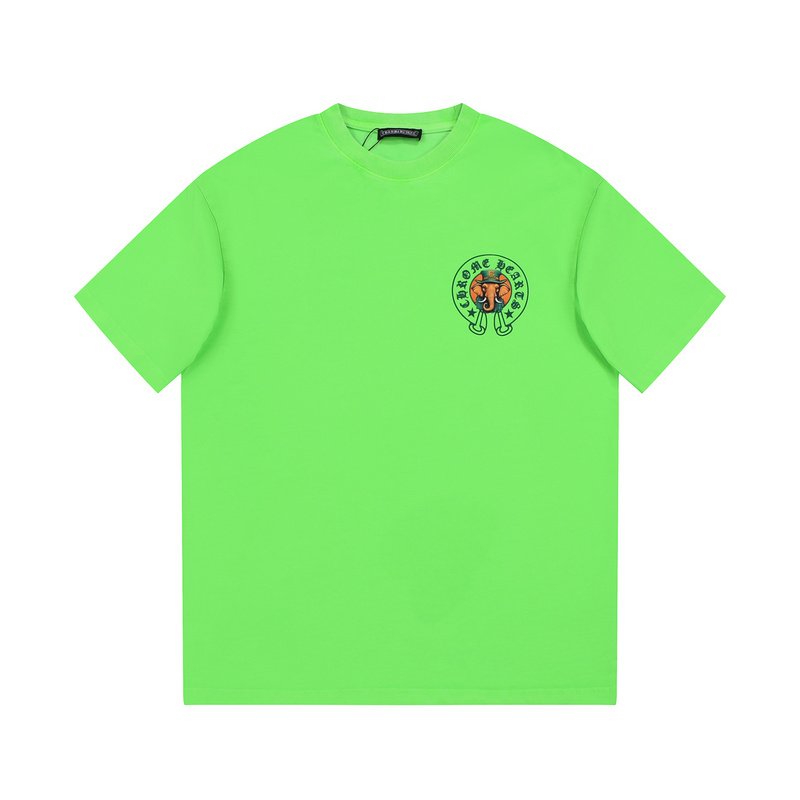 Футболка Chrome Hearts The Elephant In The Hat "Green" фото № 6