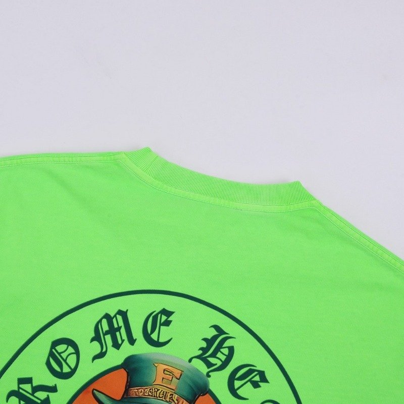 Футболка Chrome Hearts The Elephant In The Hat "Green" фото № 7