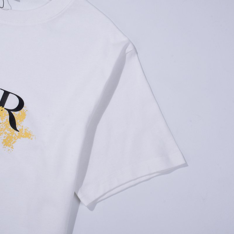 Футболка Dior Imprint Paint "White" фото № 4