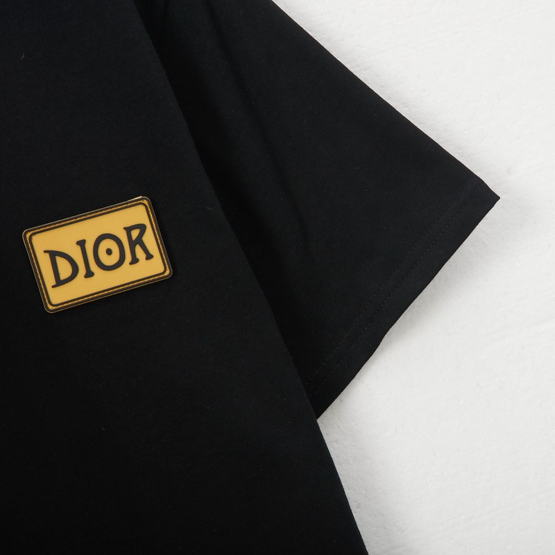 Футболка Dior Bright Logo "Black" фото № 3